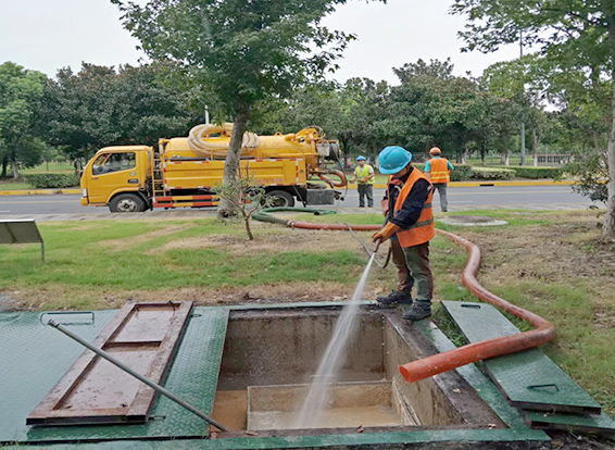 合浦化油池清理